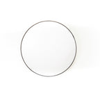 Peegel - Ümmargune - Must - 80x3x80cm