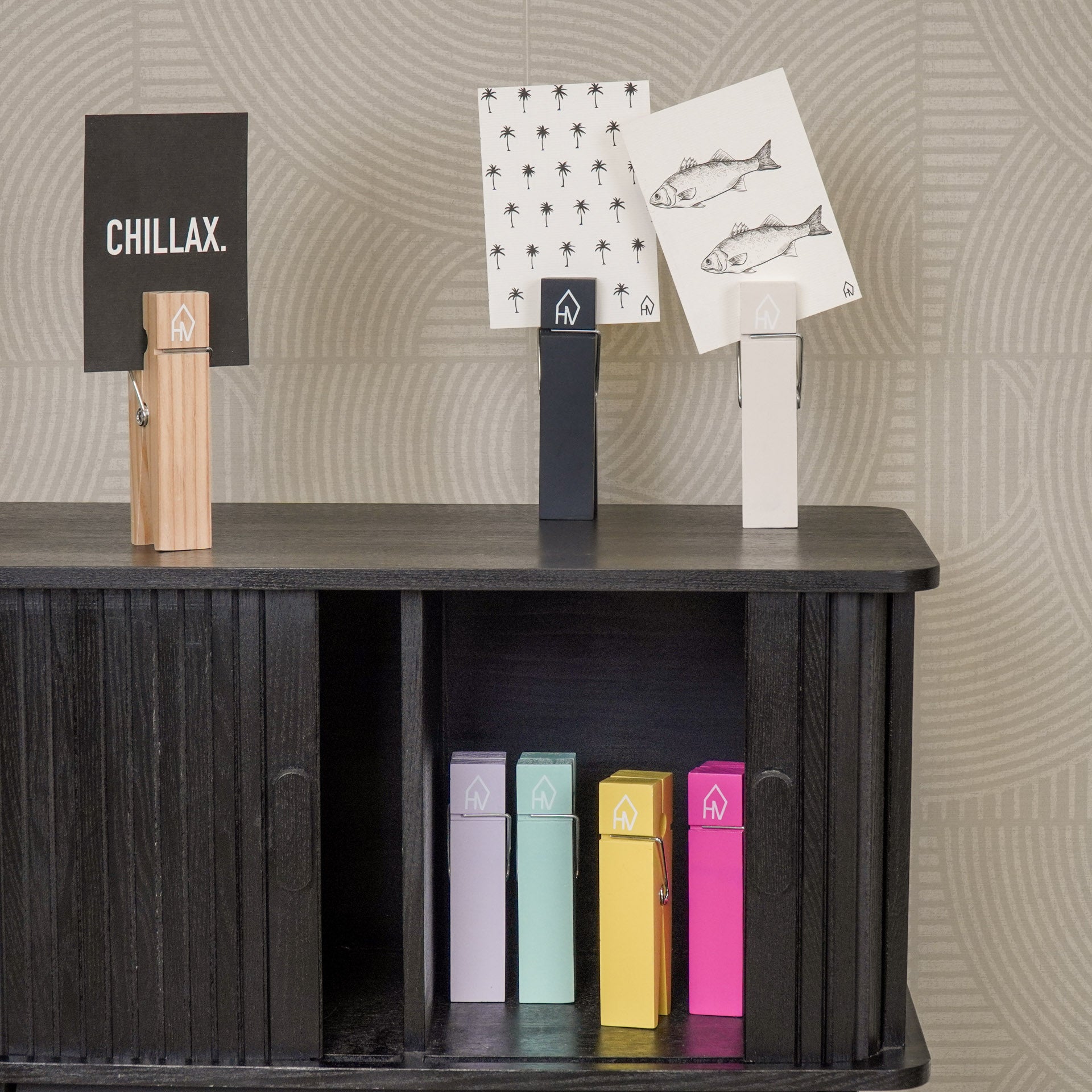 Klamber - naturaalne - 4x15cm