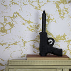 Püstol - Must - 12x5x12cm