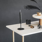 Küünlajalg - Must - 8x8x10cm