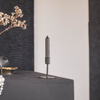 Küünlajalg - Must - 8x8x10cm