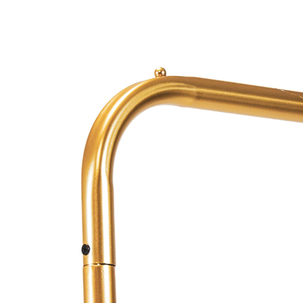 Riidestange - Kuldne - 80x40x150cm