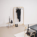 Riidestange - Kuldne - 80x40x150cm