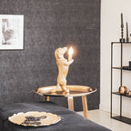 Taksikoera lamp - Kuldne - 10x15x38cm