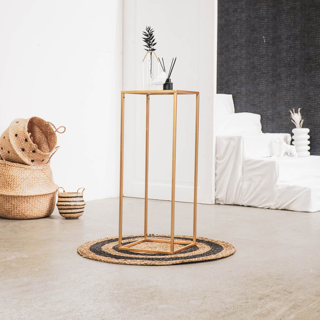 Vitriinlaud - Kuldne - 30x30x80cm