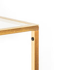 Vitriinlaud - Kuldne - 30x30x80cm