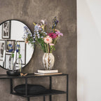 Keraamiline vaas- Kuldne - 15,8x15,8x20,7cm