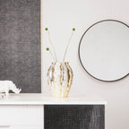 Keraamiline vaas- Kuldne - 15,8x15,8x20,7cm