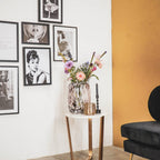 Täpid - Läbipaistev/Pruun - 25x25x35cm