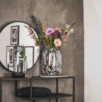 Täpid - Läbipaistev/Pruun - 25x25x35cm