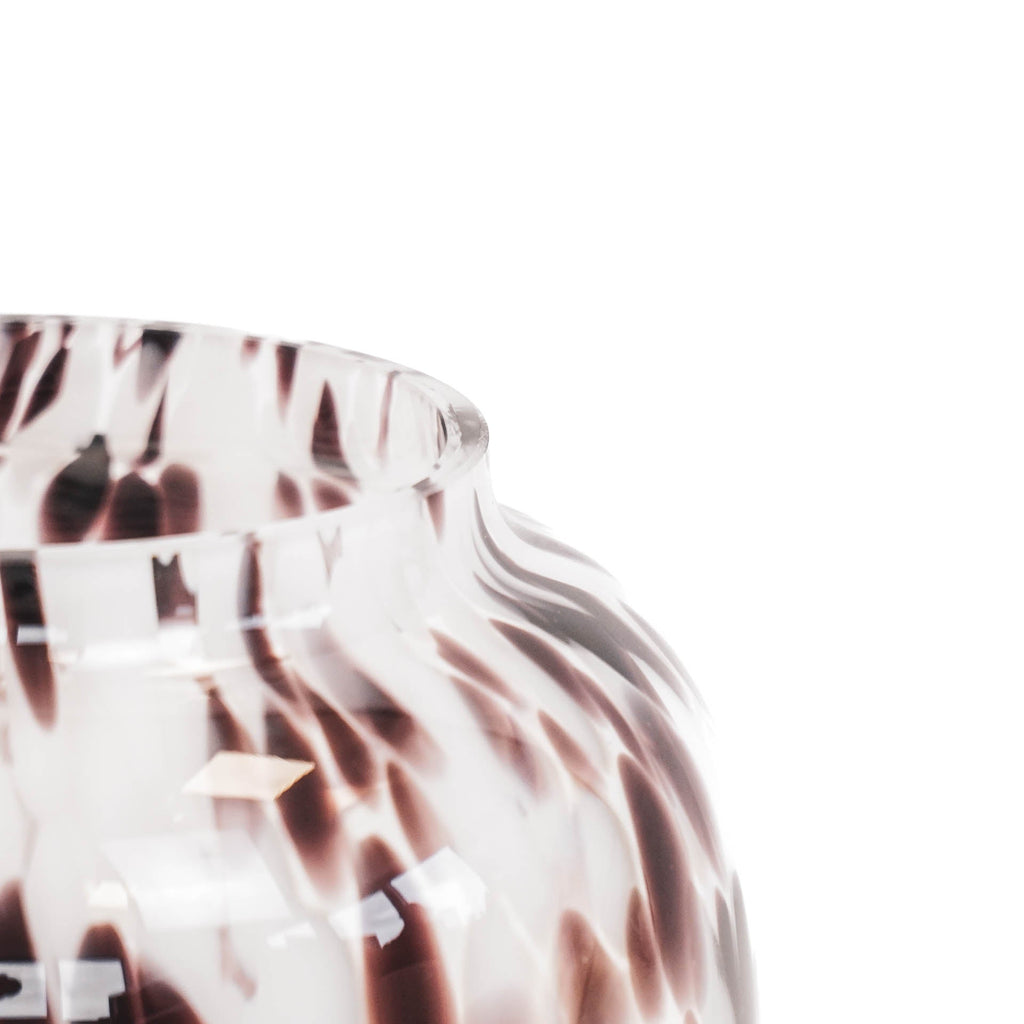 Täpid - Läbipaistev/Pruun - 18x25cm