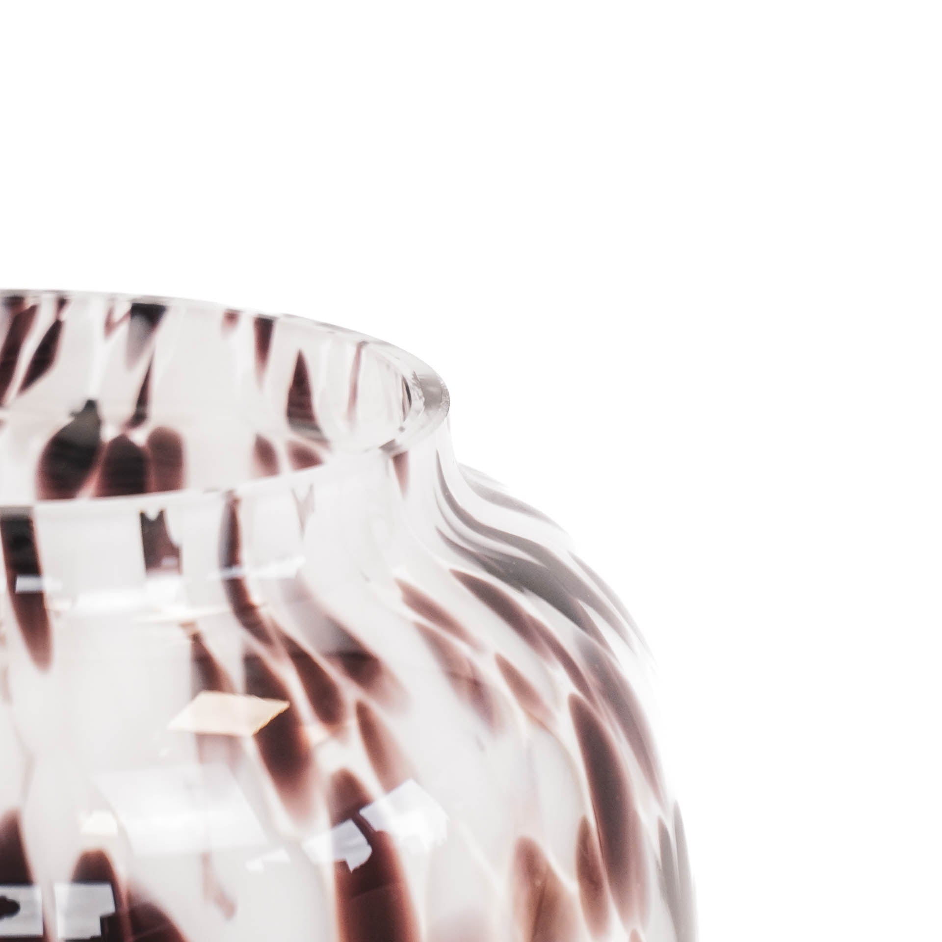 Täpid - Läbipaistev/Pruun - 18x25cm