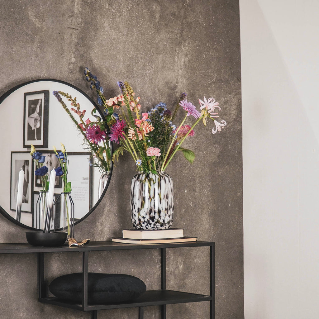 Täpid - Läbipaistev/Pruun - 18x25cm