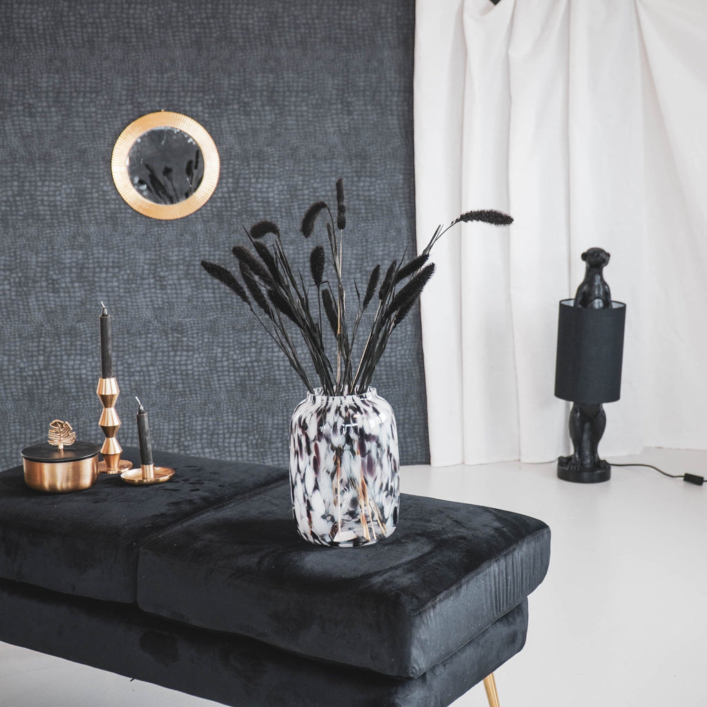 Täpid - Läbipaistev/Pruun - 18x25cm