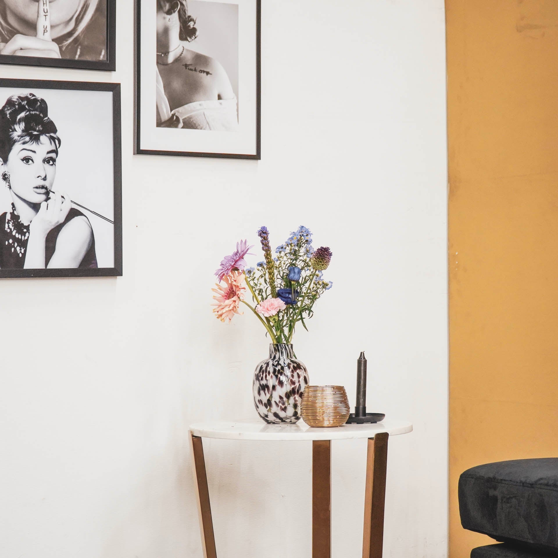 Täpid - Läbipaistev/Pruun - 12x16cm