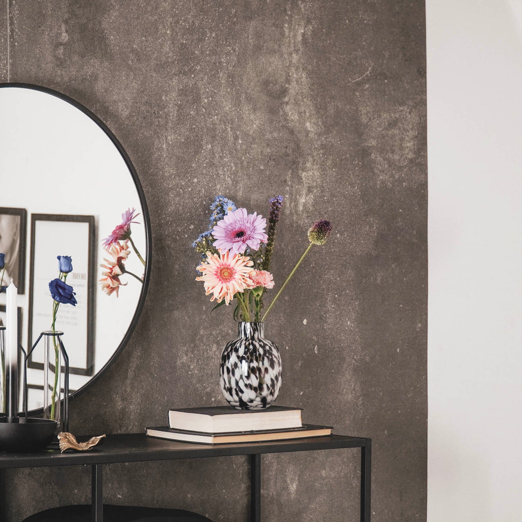 Täpid - Läbipaistev/Pruun - 12x16cm