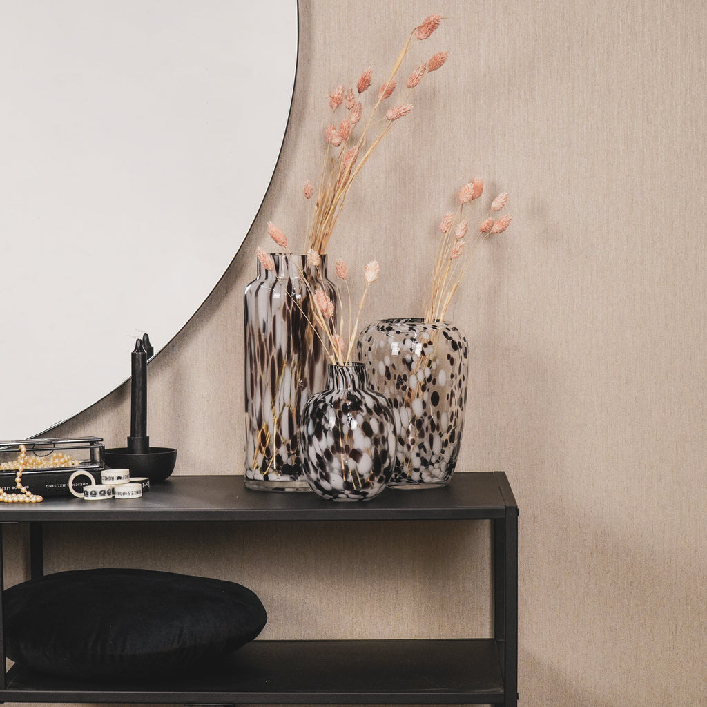 Täpid - Läbipaistev/Pruun - 12x16cm