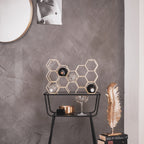 Veinipudeliriiul - kuldne - 11 pudelit - 44,5x15,5x29cm