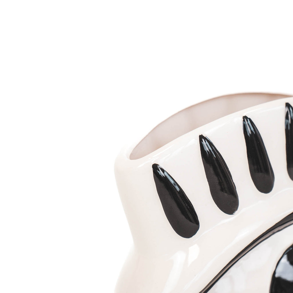 Silm - Must/Valge - 20x10x14cm