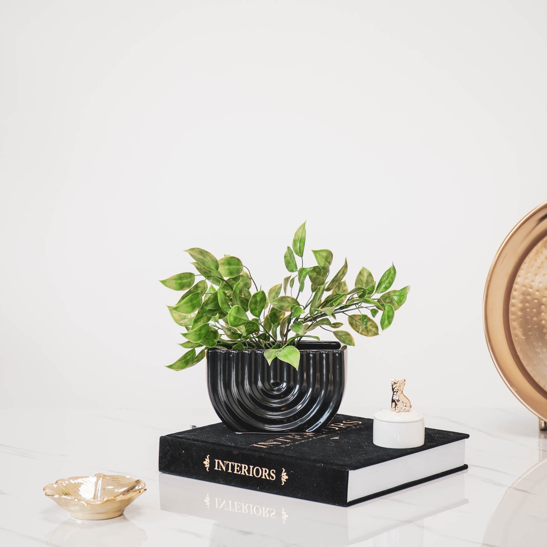 Vikerkaar - Must - 17x8x10cm