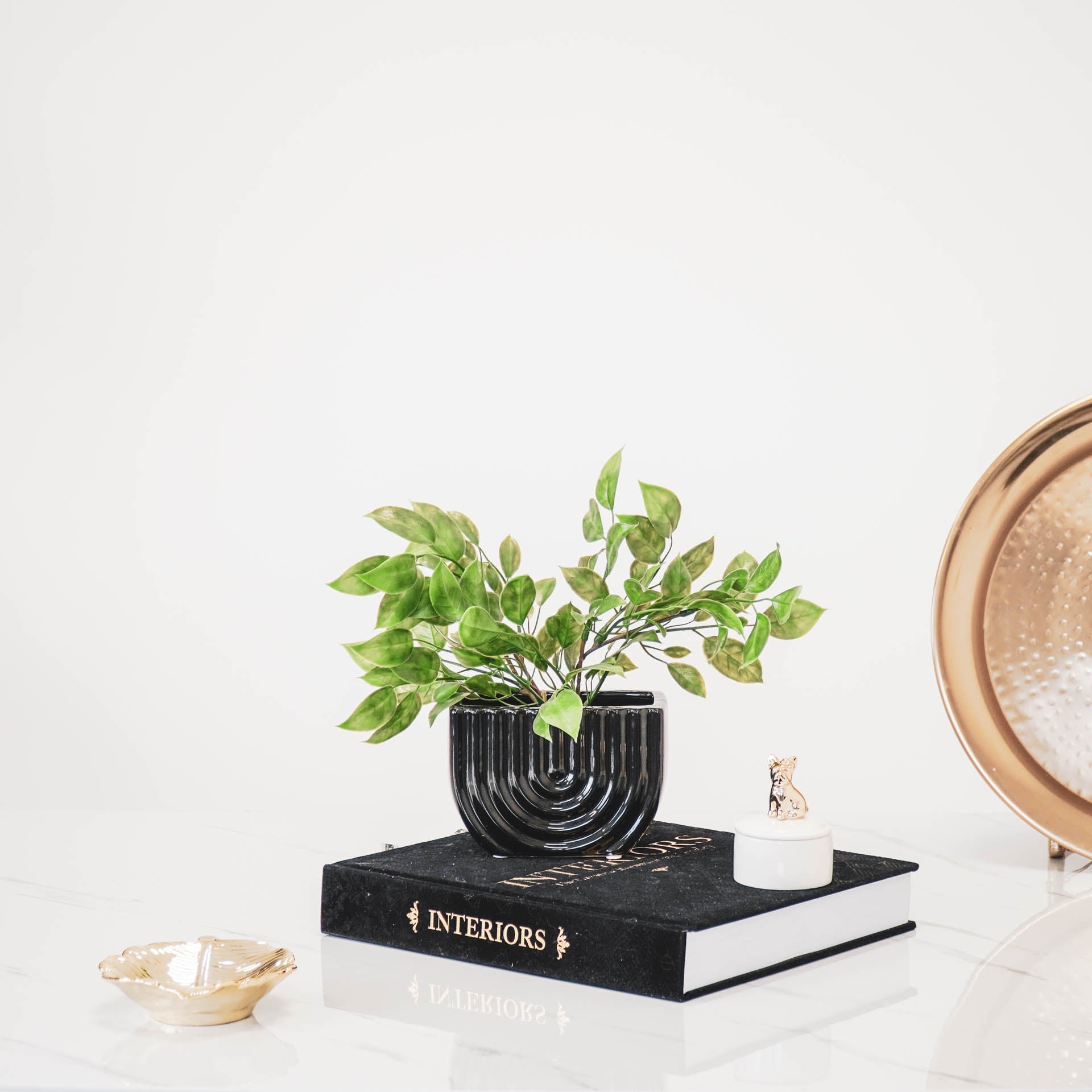 Vikerkaar - Must - 14x8x10cm