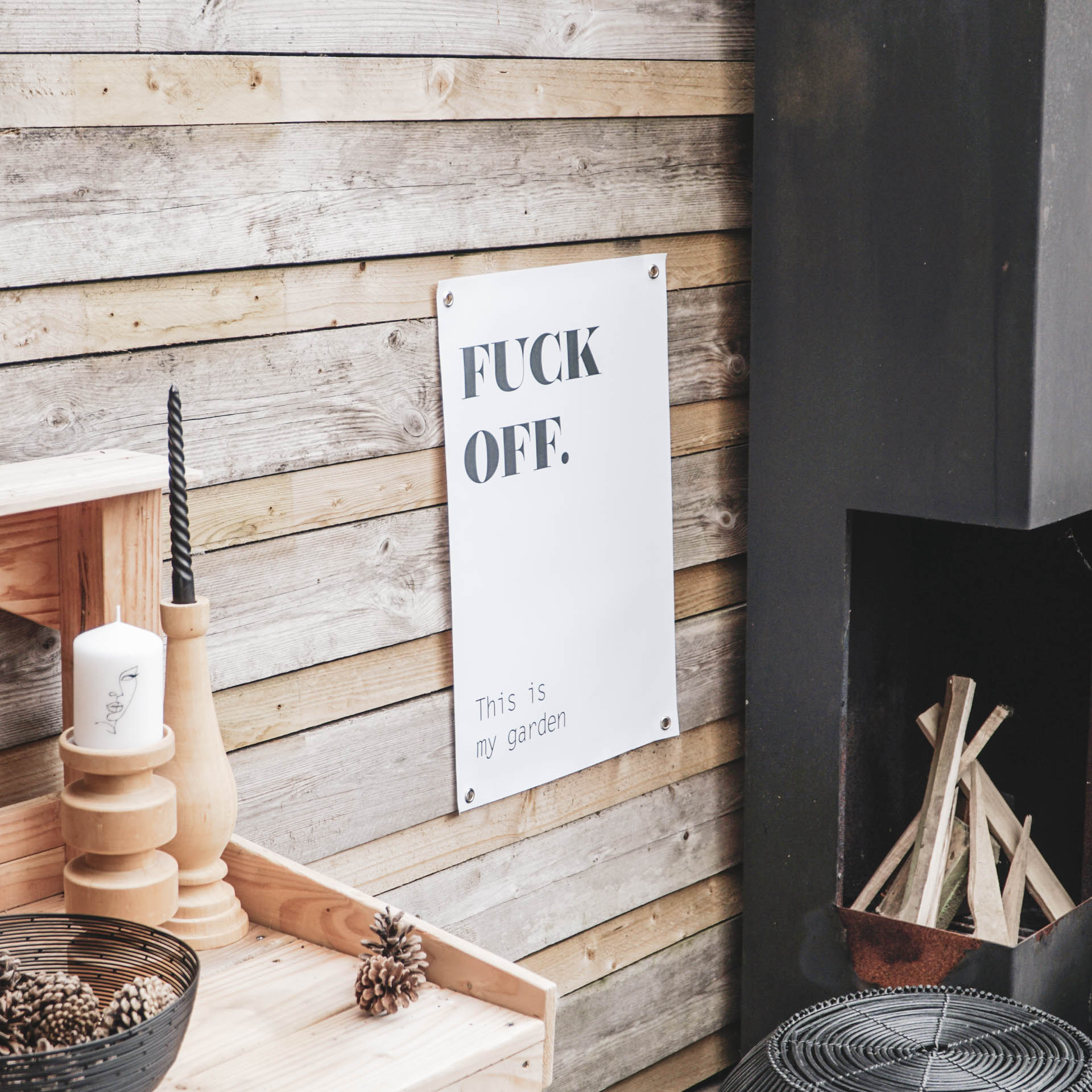 Aiaposter - F*ck Off - 40 x 60 cm