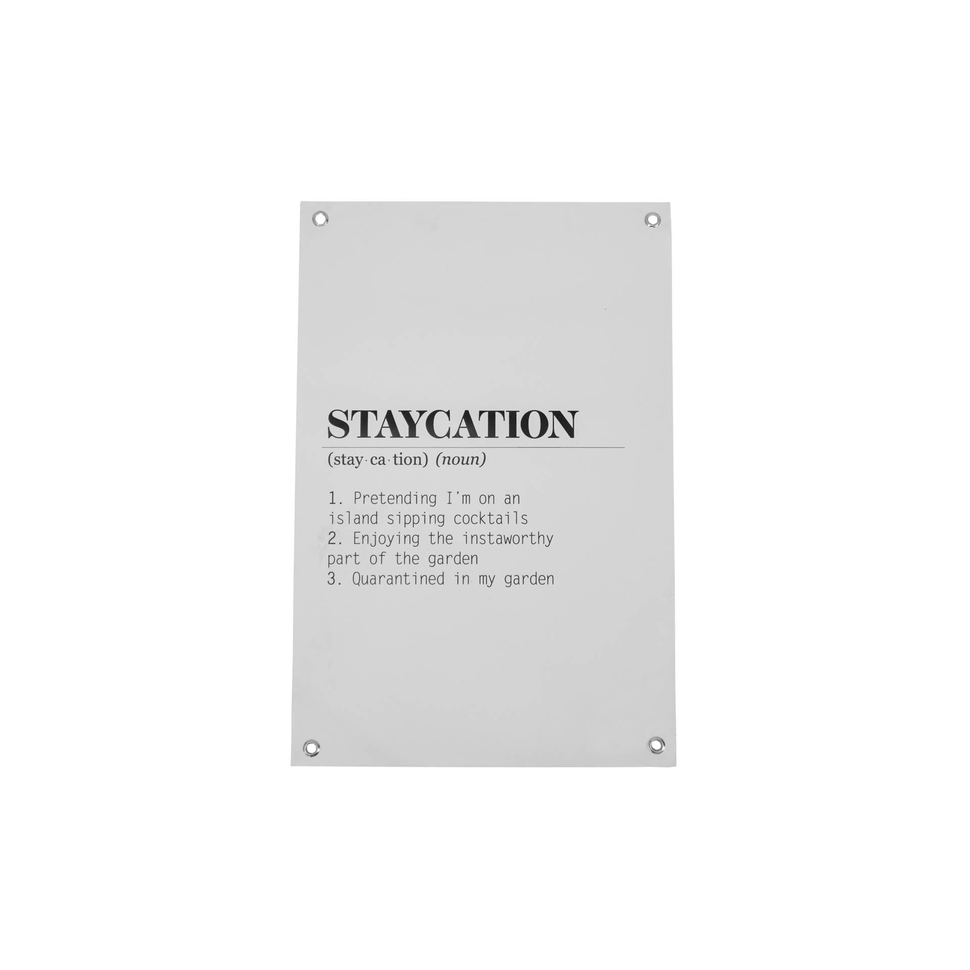 Aiaposter - Staycation - 40x60 cm