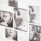 Poster - F*ck Off - Must/Valge - A3