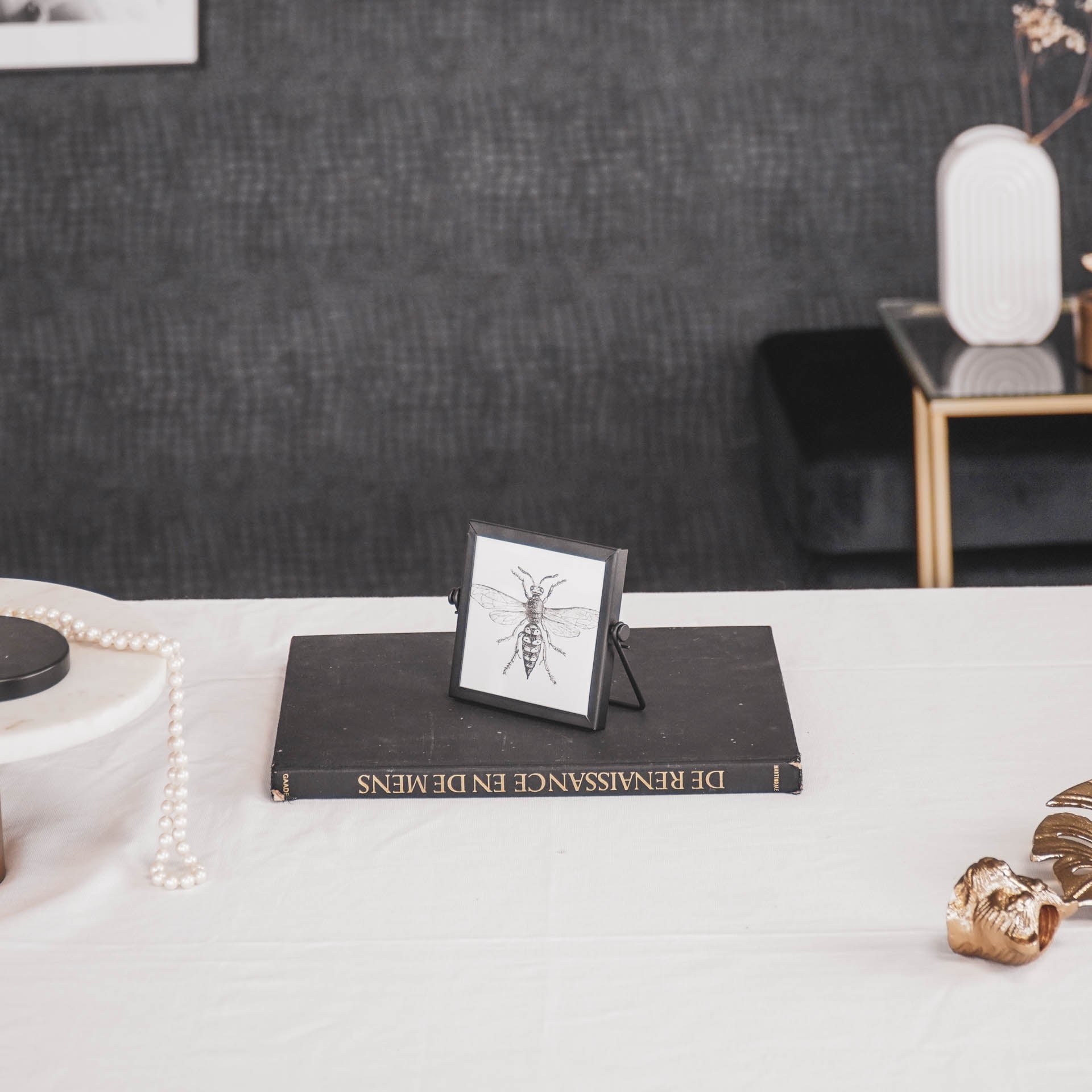 Pildiraam - Must - 12x1,5x10,5cm