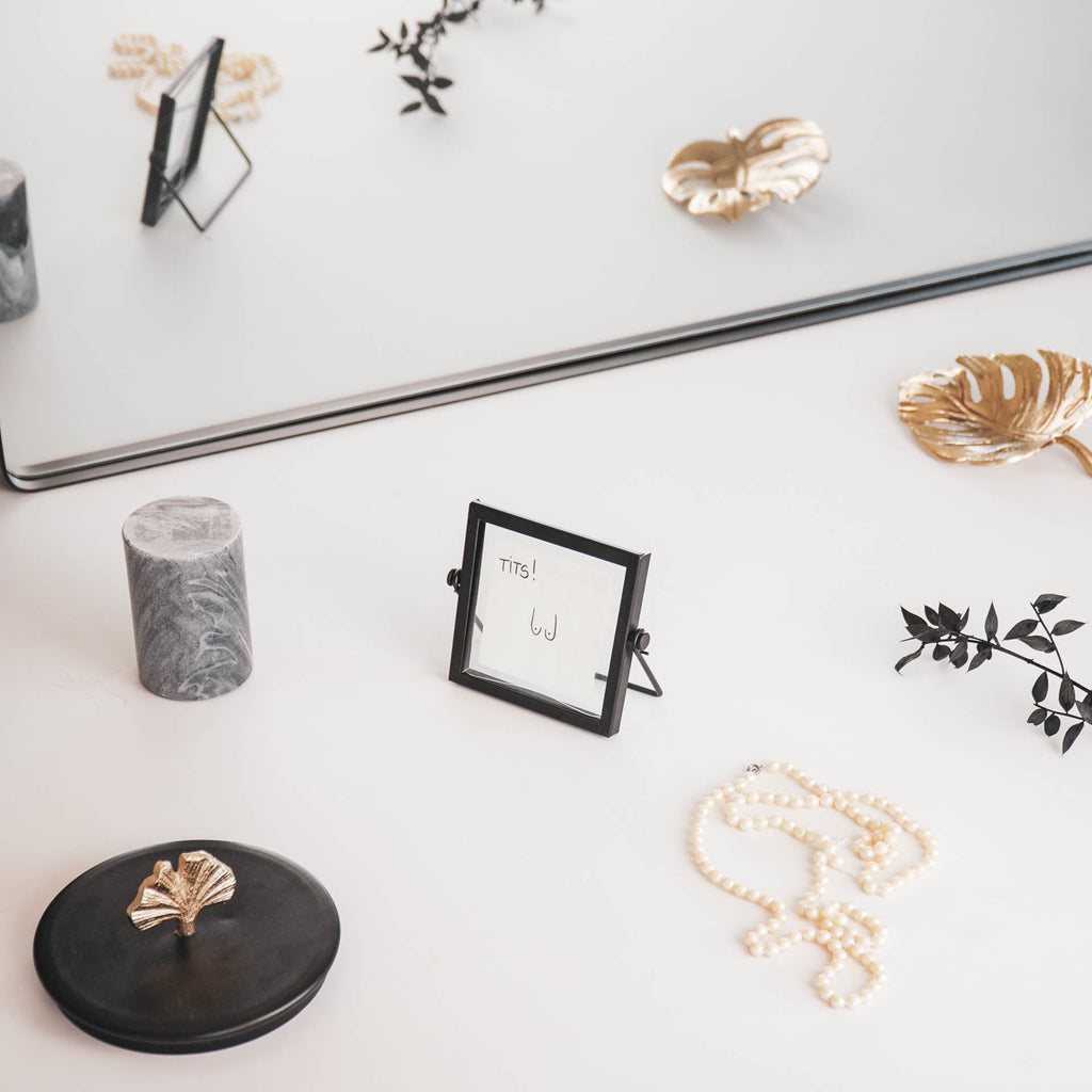 Pildiraam - Must - 12x1,5x10,5cm