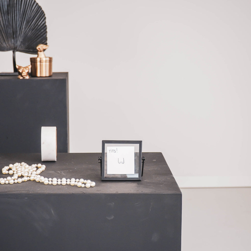 Pildiraam - Must - 12x1,5x10,5cm