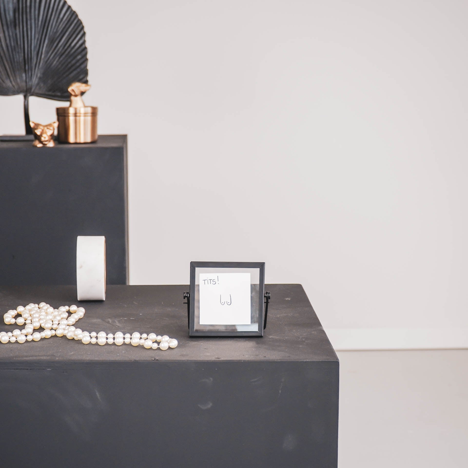 Pildiraam - Must - 12x1,5x10,5cm