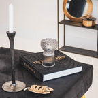 Kahepoolne vaas - Suitsune - 10x10x14cm