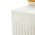 Vaas - Home de Cologne - Valge/Kuldne - 14,5x9x25cm