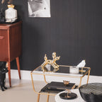 Õhupallkoer - Kuldne - 18x7x14,5cm