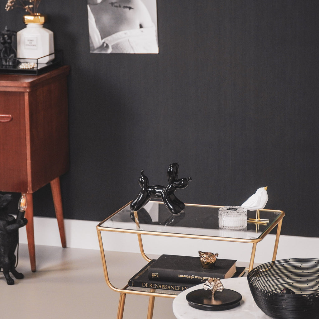 Õhupallkoer - Must - 18x7x14,5cm