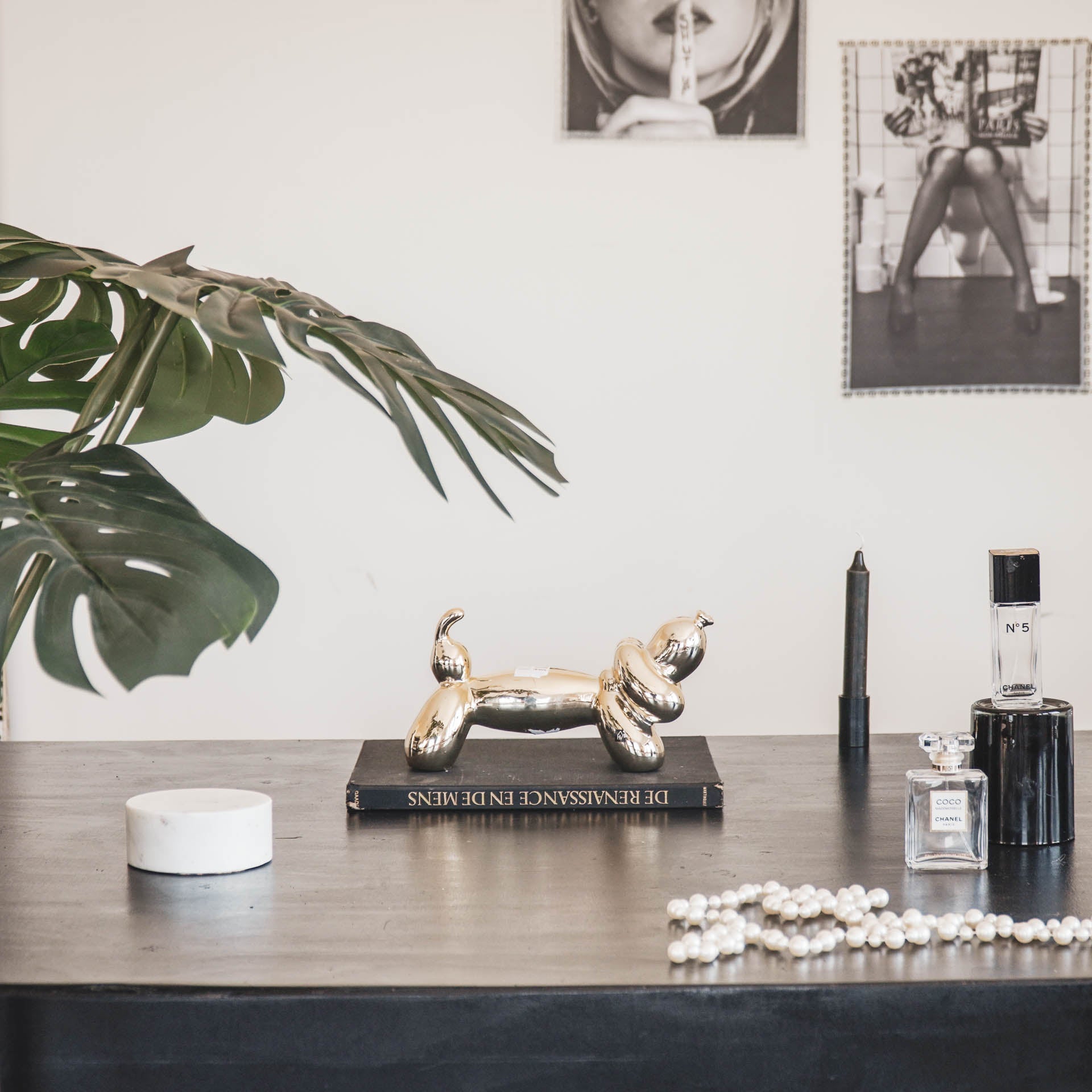 Õhupallkoer- Kuldne - 25,5x10x13cm