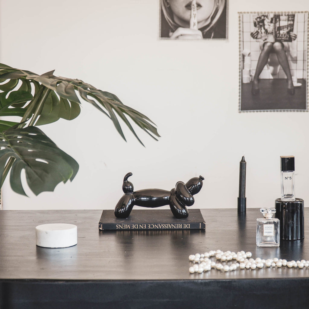 Õhupallkoer - must - 25,5x10x13cm