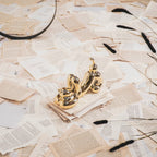 Mängiv õhupallkoer - Kuldne - 24x9x14cm