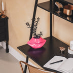 Huuled - Neoonroosa - 21x19x11cm