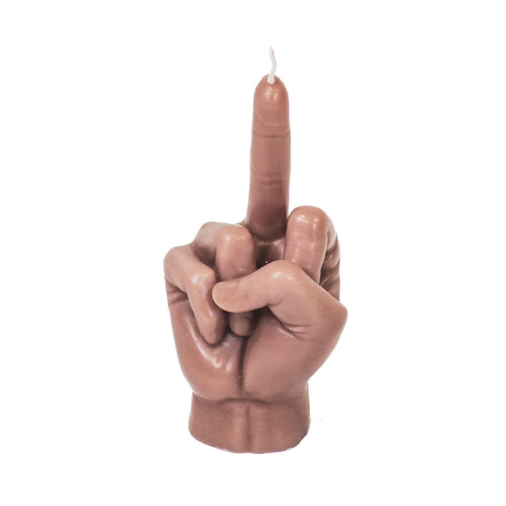 F*ck You Finger - Taupe - 310gram - 10x9x17cm