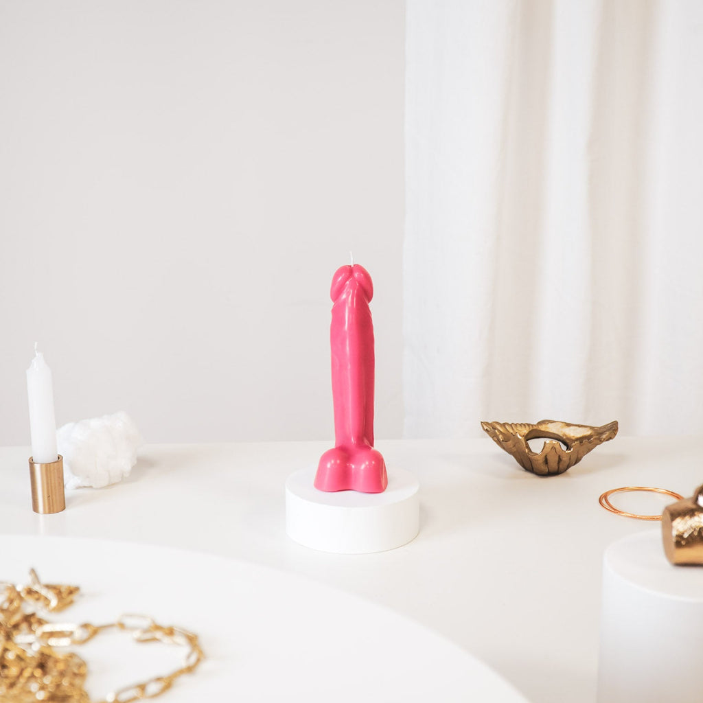 Dick - Roosa - 6,8x5,5x17 cm - 160gram