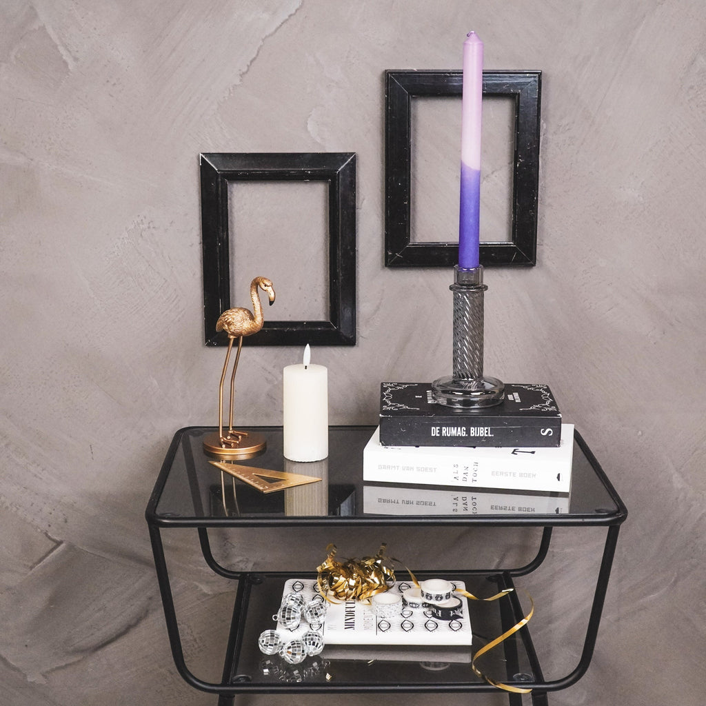 Küünlajalg - Suitsune - 8x15cm