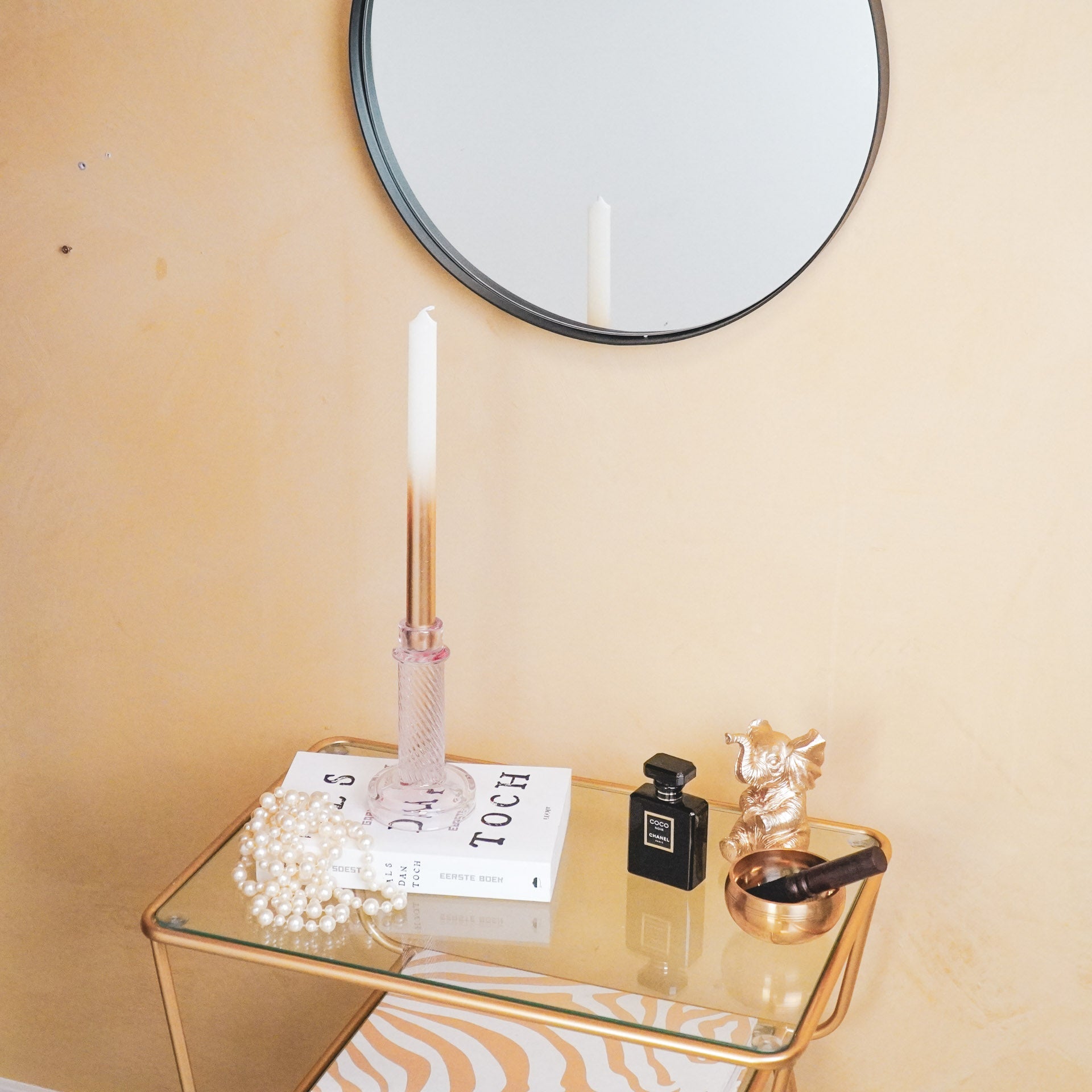 Küünlajalg - Roosa - 8x15cm