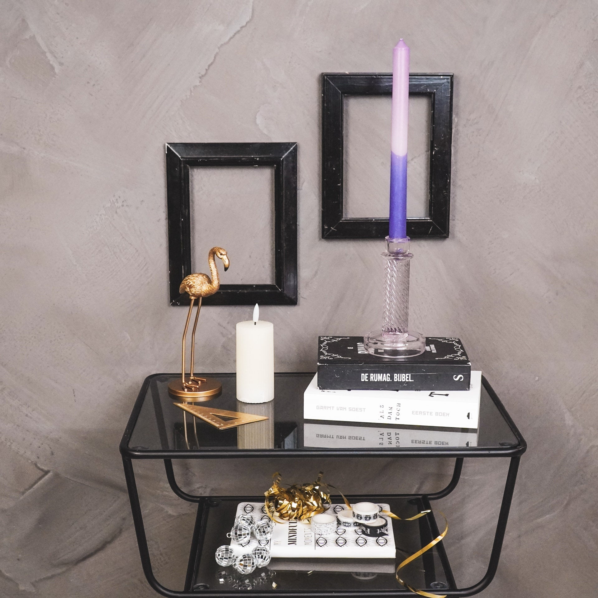 Küünlajalg - Roosa - 8x15cm