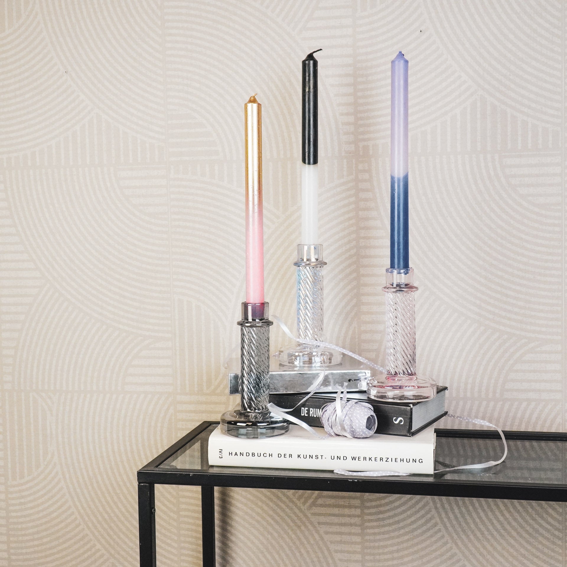 Küünlajalg - Roosa - 8x15cm