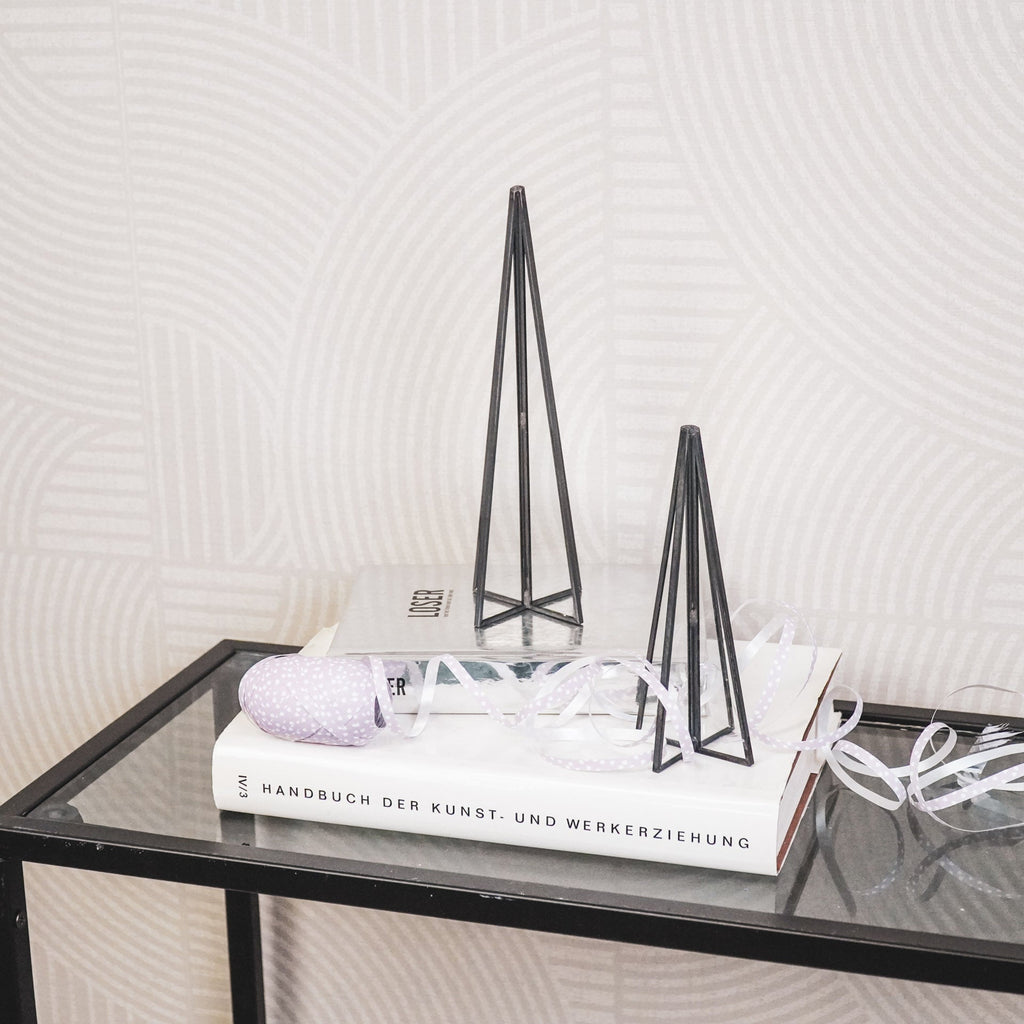 Jõulupuu - must - 4,5x15cm