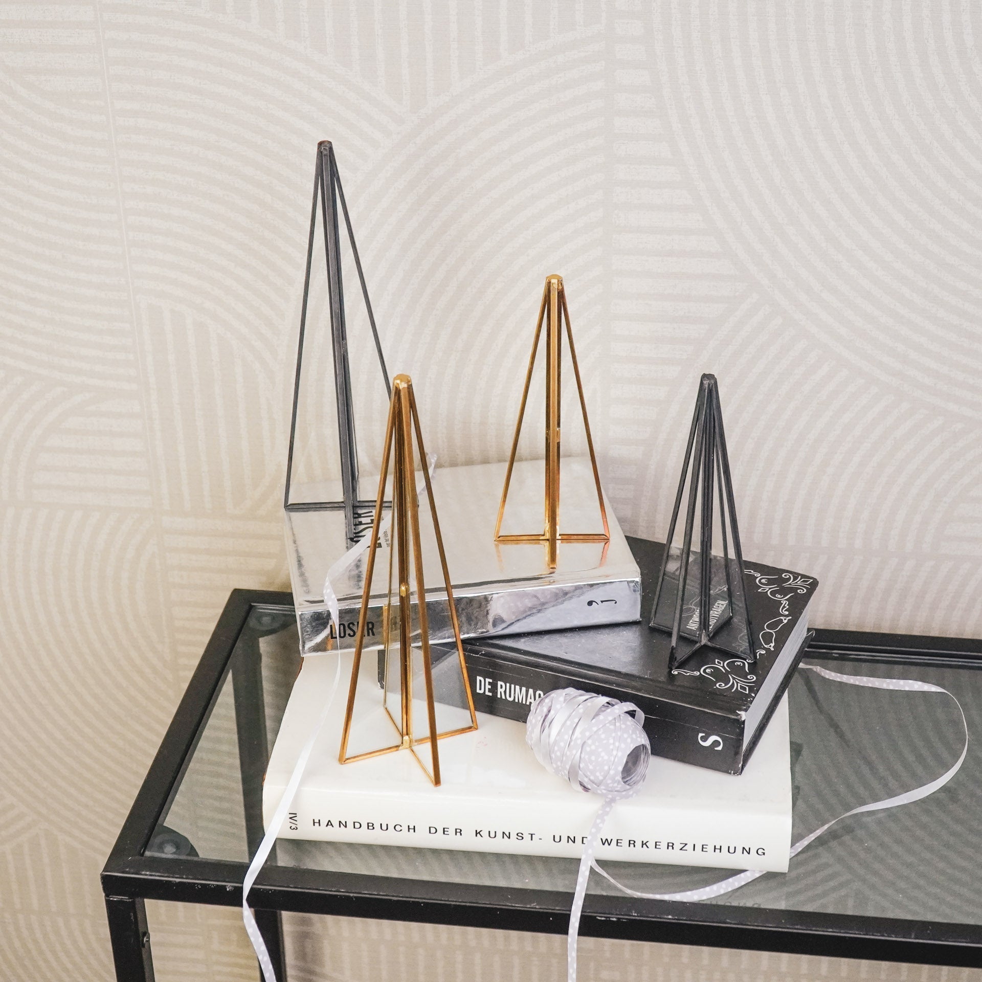 Jõulupuu - must - 4,5x15cm