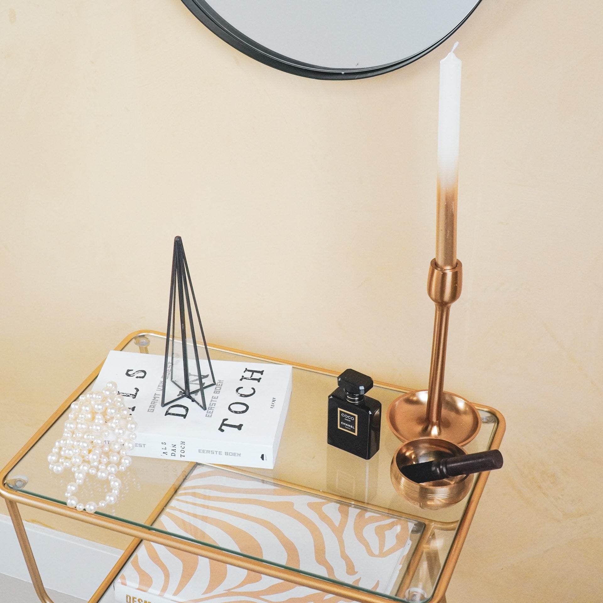 Jõulupuu - must - 5,5x20cm