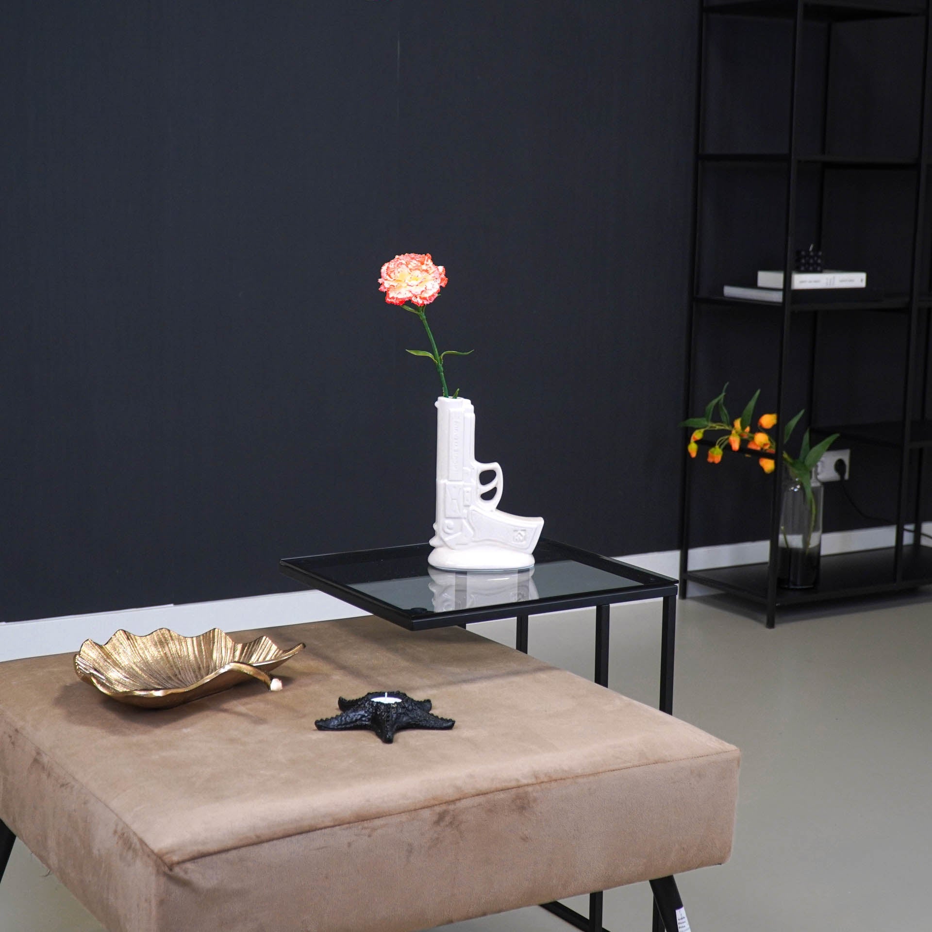 Püstol - Valge - 15x9x23cm